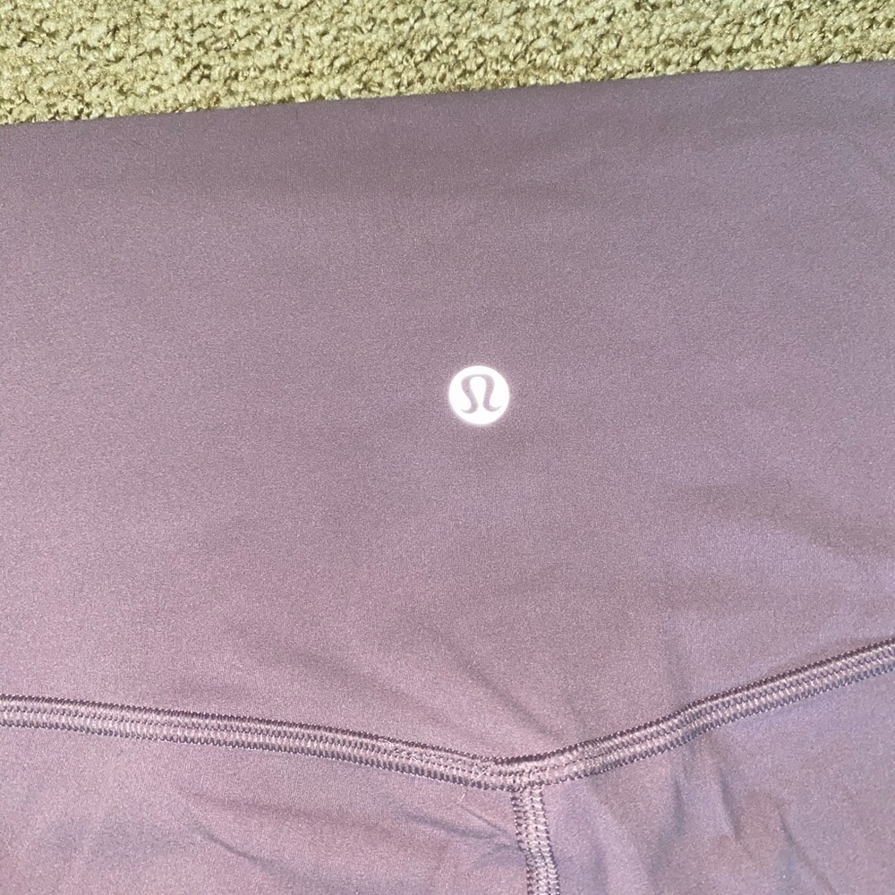 Lululemon Aligns (Dusty Rose color)